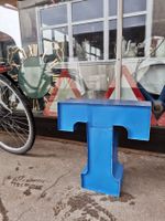 Werbebuchstabe T, Blechbuchstabe T, T Deko Buchstabe,