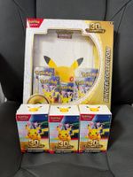 3x Pokemon 30th Celebration Booster Bundle EN + 1x Binder