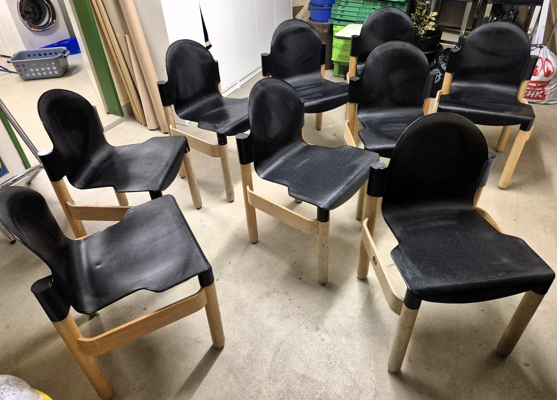 Sedie: Stühle schwarz - Holz – Usato da St. Gallen venduto da Amelie_73
