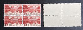 Freimarken 4er Block  1938 /39