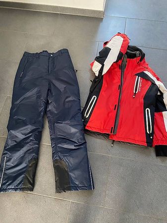 Ski-Jacke Grösse 164 mit Hosen