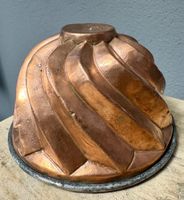 Kleine alte Backform aus Kupfer 11 cm