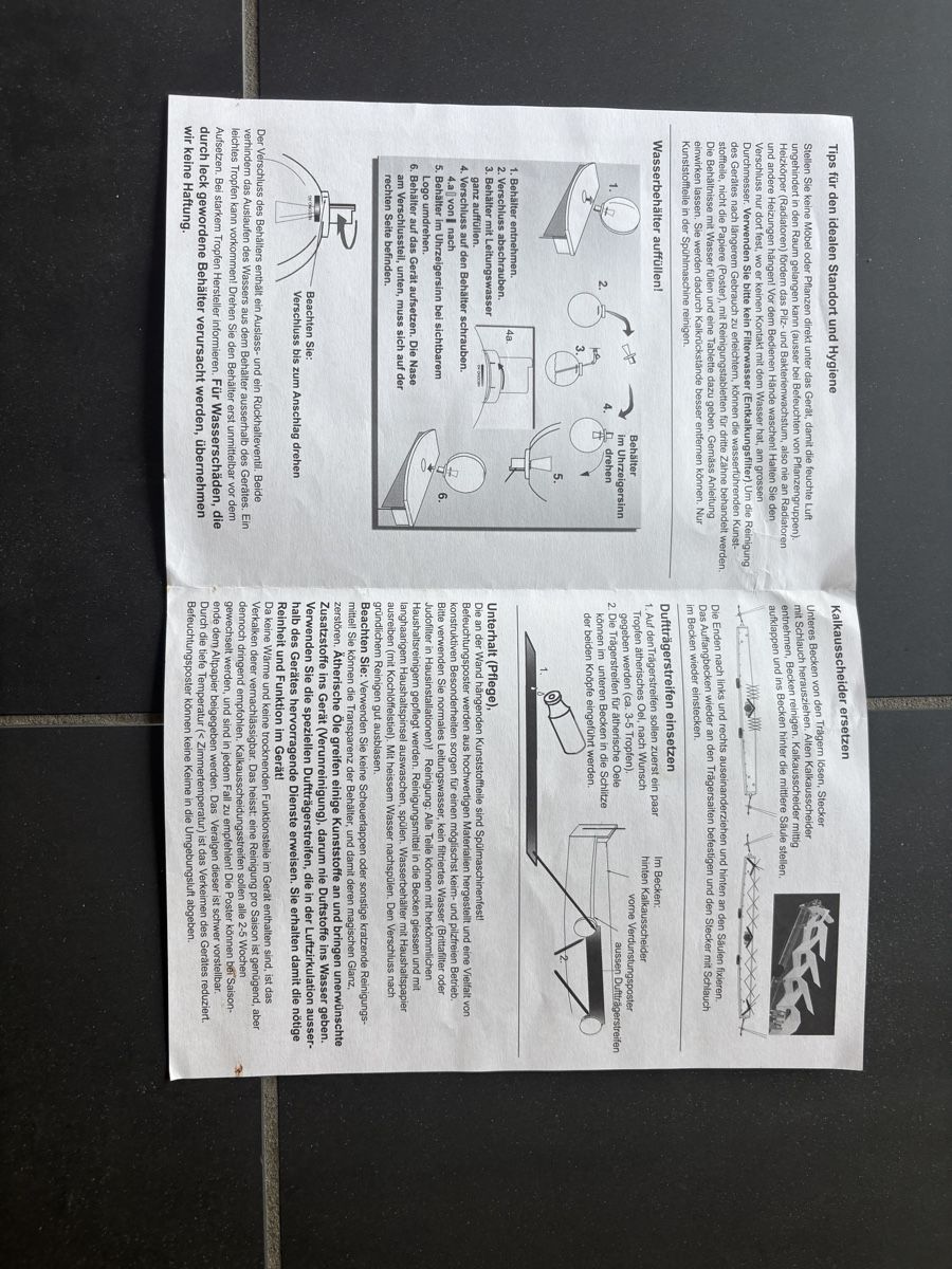Umidificatori d'aria: 3D Luftbefeuchter – Usato da Knonau venduto da ReMaaaan 4