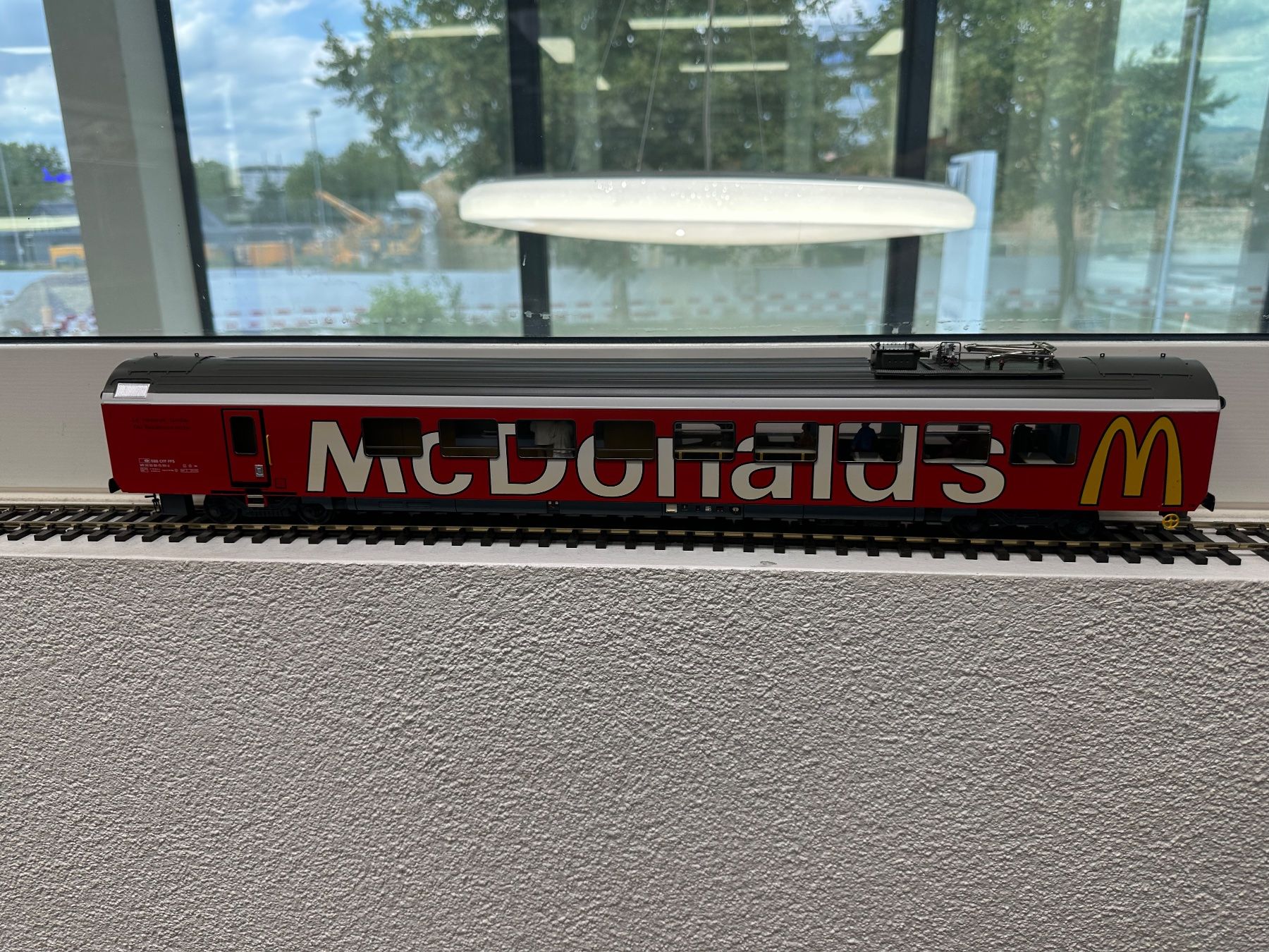 Trains électriques: Mc Donalds Speisewagen Herrmann Spur 0 – D'occasion à Steinhausen par Murano8 1