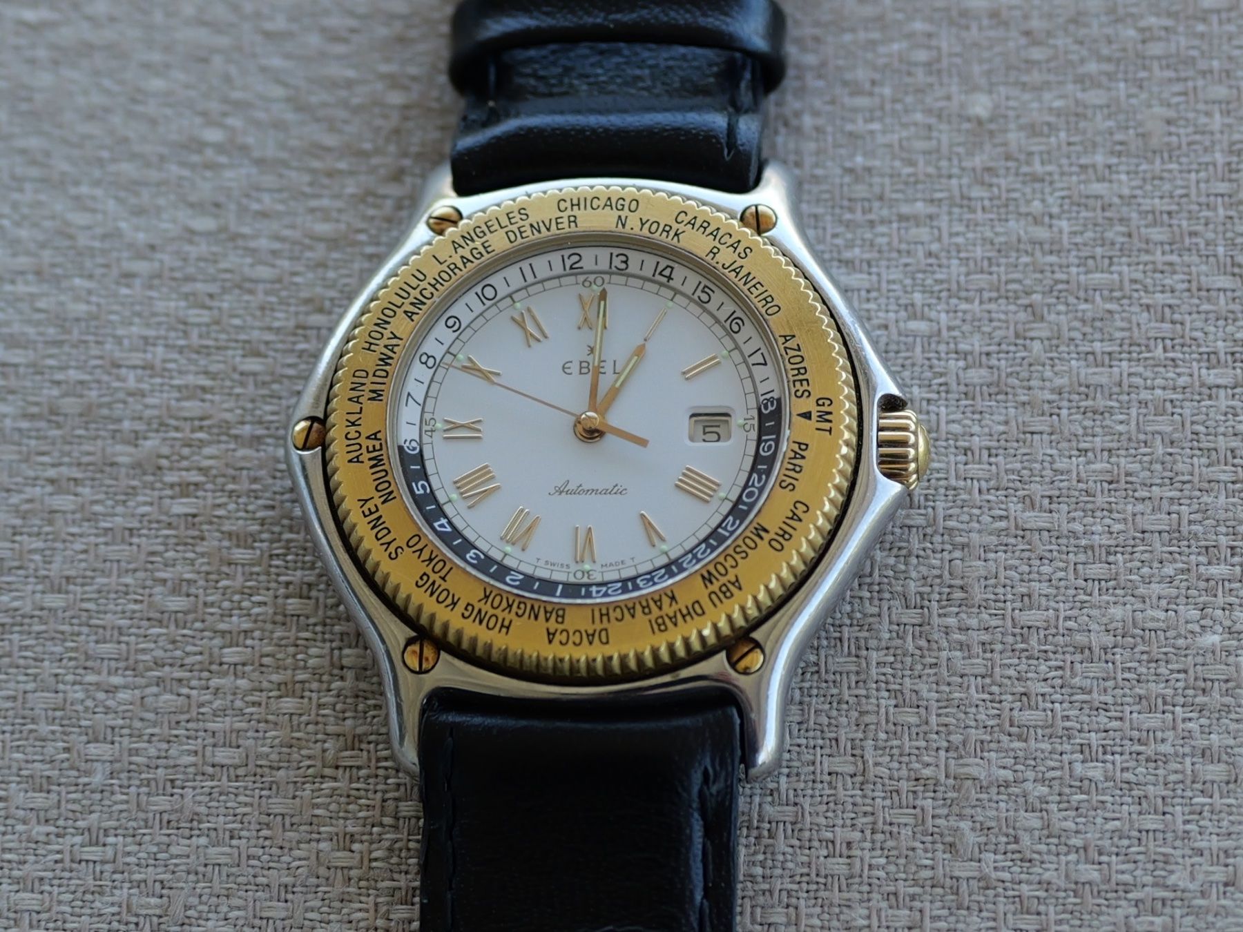 Ebel Orologi: EBEL Voyager Herrenuhr – Usato da Rorschacherberg venduto da Mausklick1