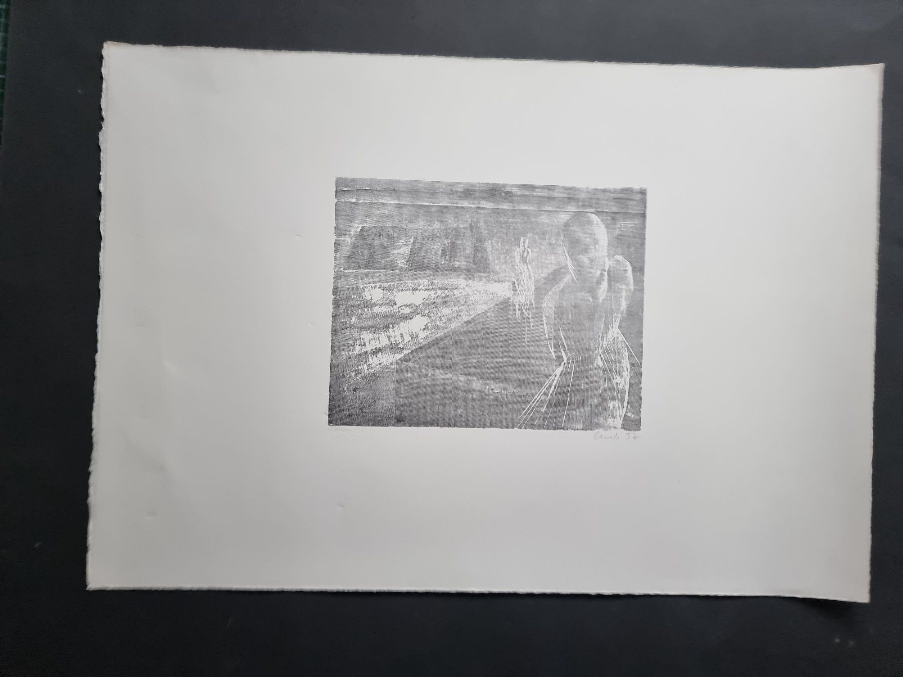 Grafiken & Lithographien: PETER EMCH  LITHOGRAPHIE SIGNIERT  DATIERT – Gebraucht aus Gersau von grafik-kunst 1