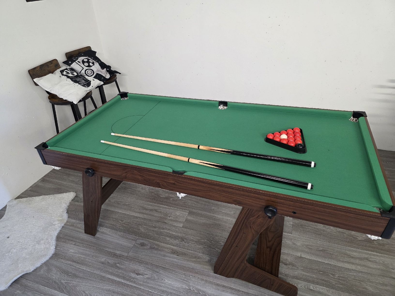 Tavoli da biliardo: Billard pliable, accessoires complets – Nuovo (secondo la descrizione) da La Croix-de-Rozon venduto da son_5qc6 1