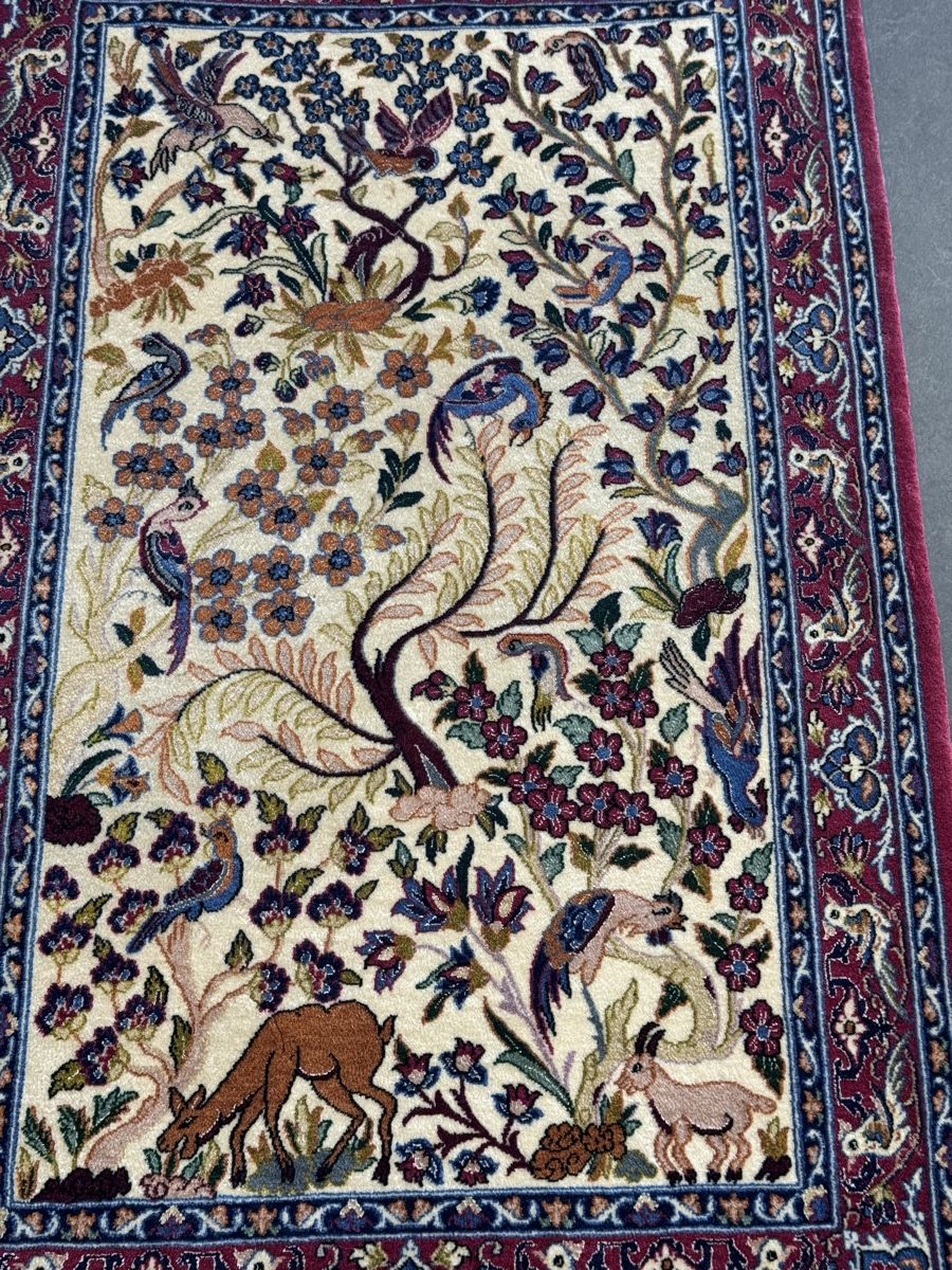 Tappeti: Echter Perserteppich Isfahan mit Seide – Usato da Liestal venduto da galerie_nategh 1