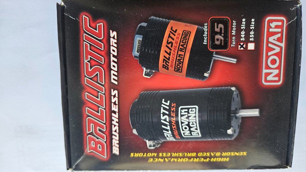 540 er Brushless Novak 9,5T 4`400 KV (Neu und originalverpackt) in ...
