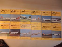 12 Stück jetstream 1989 Aero Revue Magazin Luftfahrt Flug