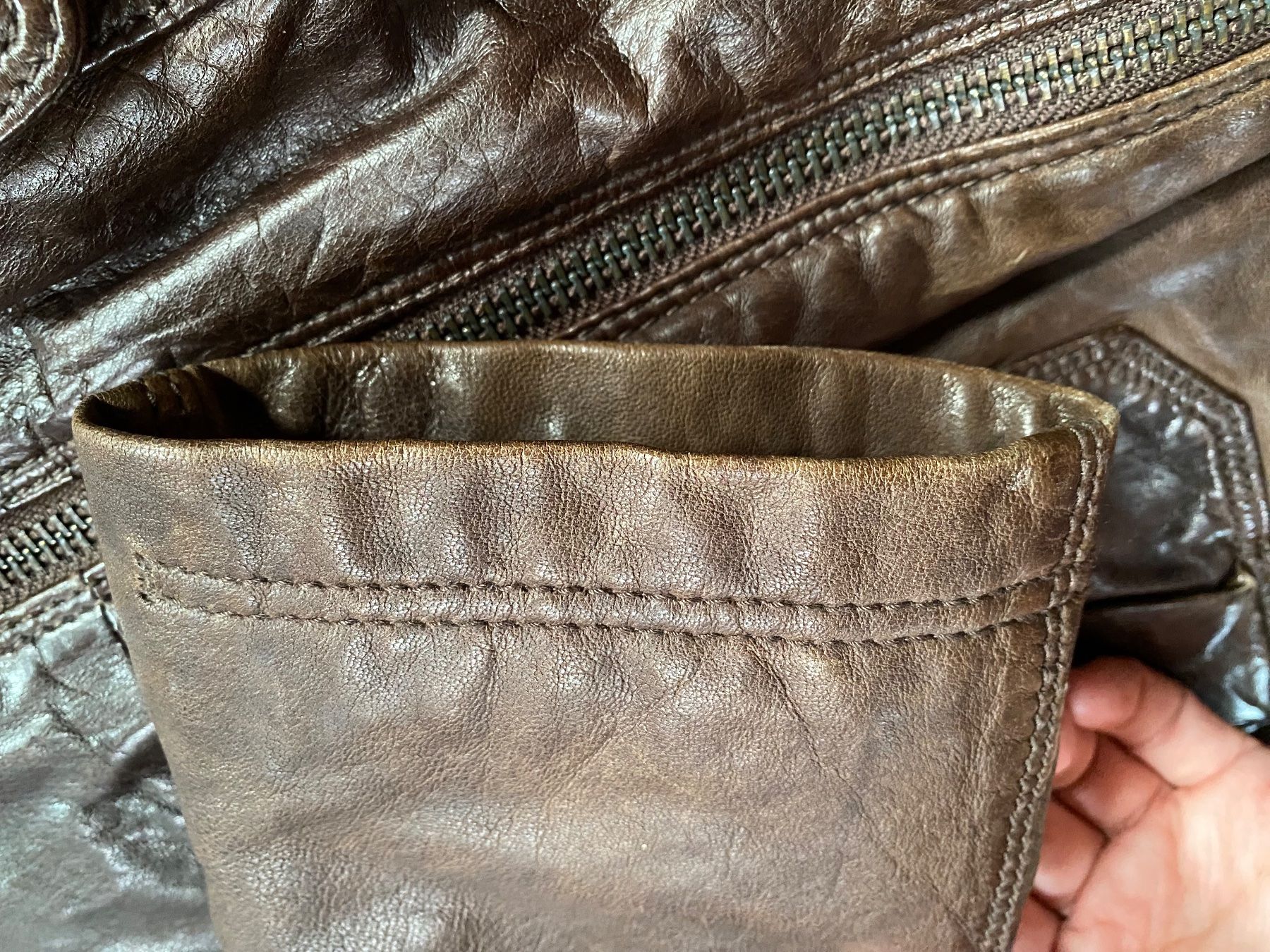 Hugo Boss Giacche: Hugo Boss Lederjacke – Usato da Zürich venduto da Fabienne059 7