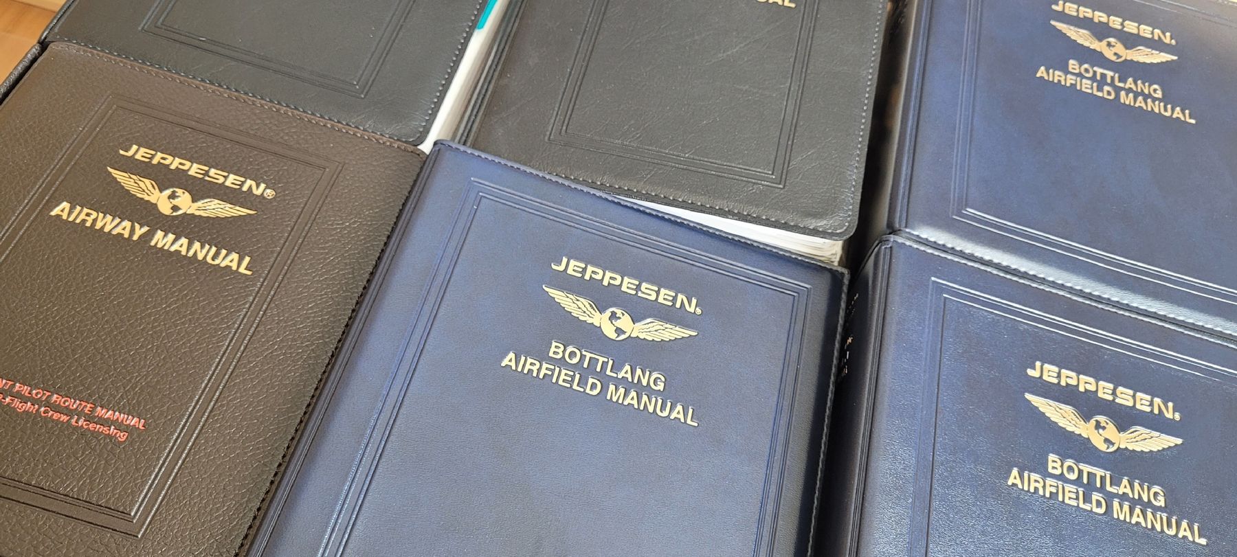 Bücher: 6 Jeppesen Ordner mit Flugnavigationskarten – Gebraucht aus Mastrils von csbeko 1