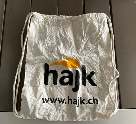 Turnbeutel/ Totebag/ Stoffbeutel Hajk mit Logo