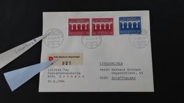 GRÜNECK/TG R-Brief Letzttag selten !!  30.VI.84   111
