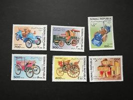 SOMALIA REP 1997 CPL SET  Antique Cars** Luxus  (D427)