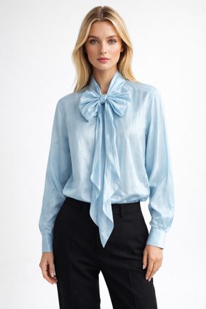 Chemisier Dixie bleue ciel, taille S, neuve ✨