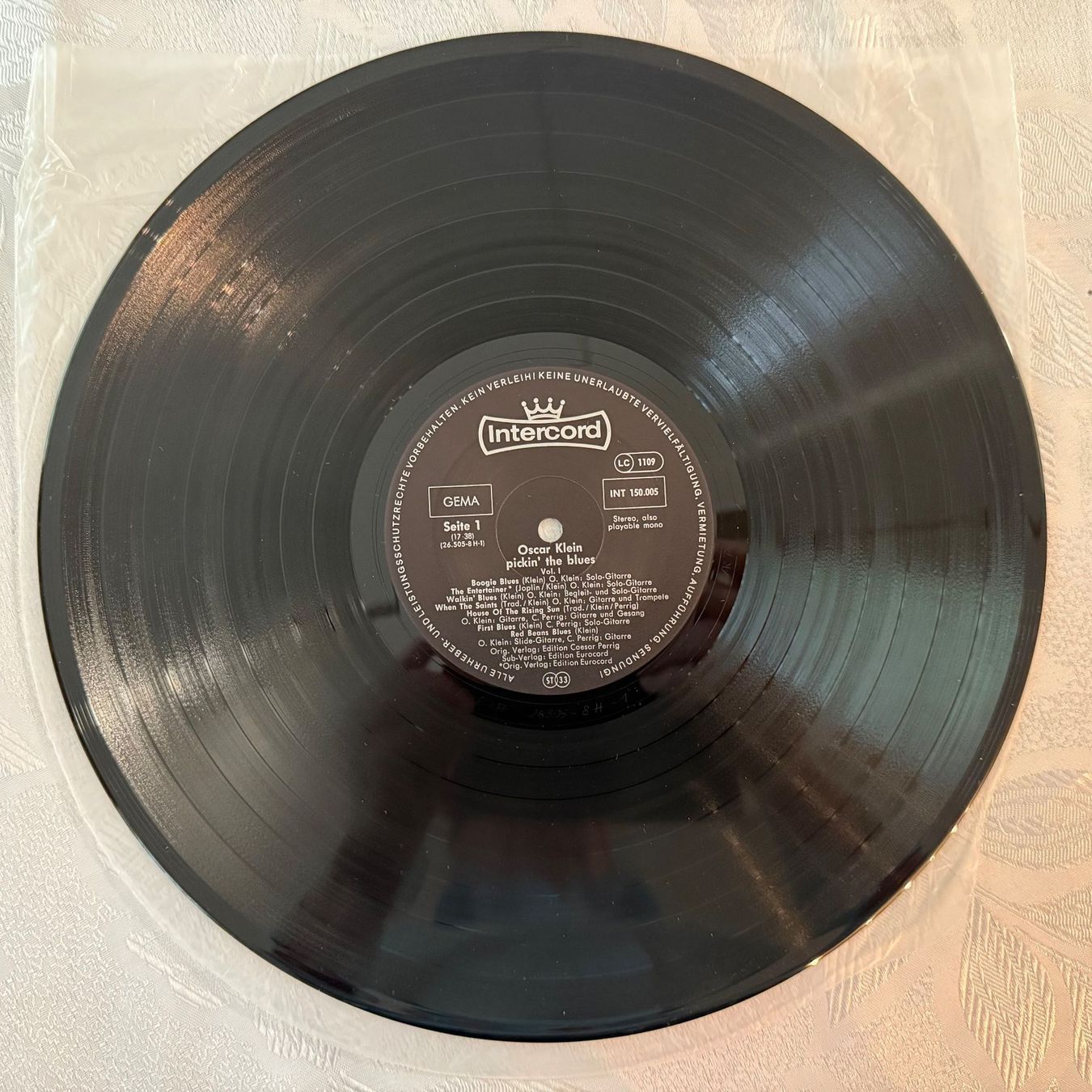 Dischi in vinile: OSCAR KLEIN - PICKIN`THE BLUES – Usato da Zürich venduto da fehlton 2