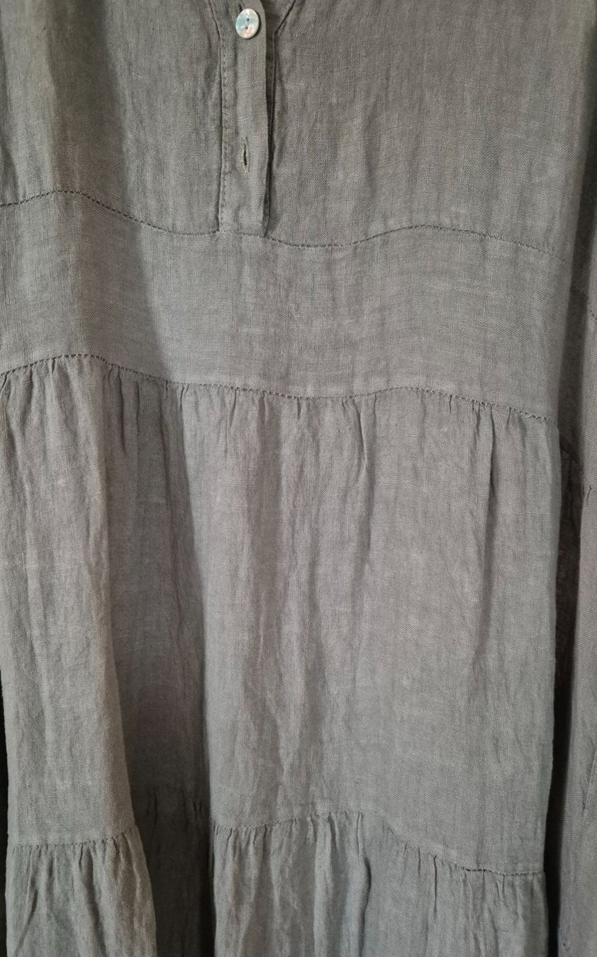 Vestiti: Träger Leinen Kleid – Nuovo (secondo la descrizione) da Tagelswangen venduto da GABGABFI 2
