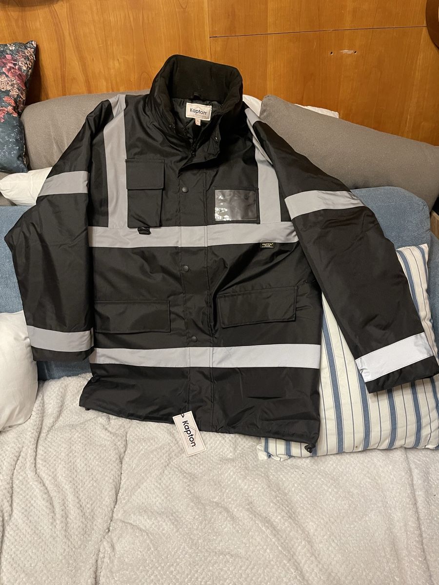 Giacche: High Visibility Safety/Security Parka – Nuovo (secondo la descrizione) da Genève venduto da kor_78mm