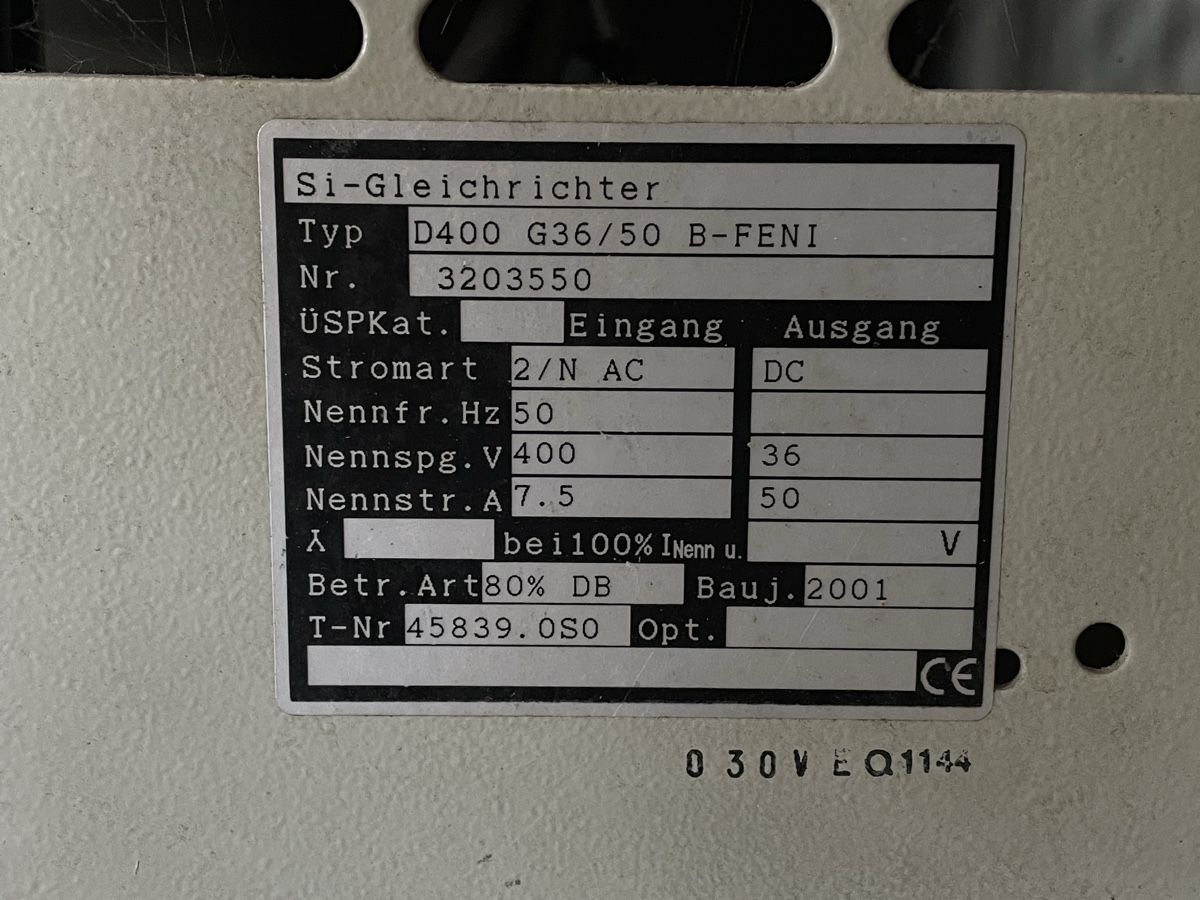 Caricabatterie: Ladegerät für Elektrostapler 36V/50A – Usato da Rain venduto da Allrounder-GmbH 2