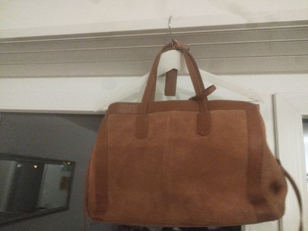 Last chance : Sac camel en Cuir veritable