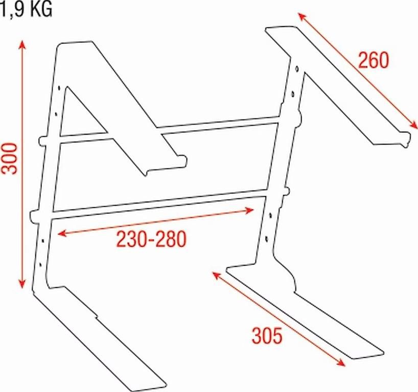 Altro in Decorazioni & Accessori: Laptop Ständer, Breite 35cm, Höhe 30cm, Schwarz. – Usato da Luzern venduto da her_8zt9 2