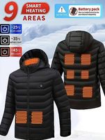 Herren Heizjacke - 9 Zonen - Grösse XL (NEU - UNBENUTZT)
