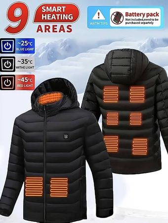Herren Heizjacke - 9 Zonen - Grösse XL (NEU - UNBENUTZT)