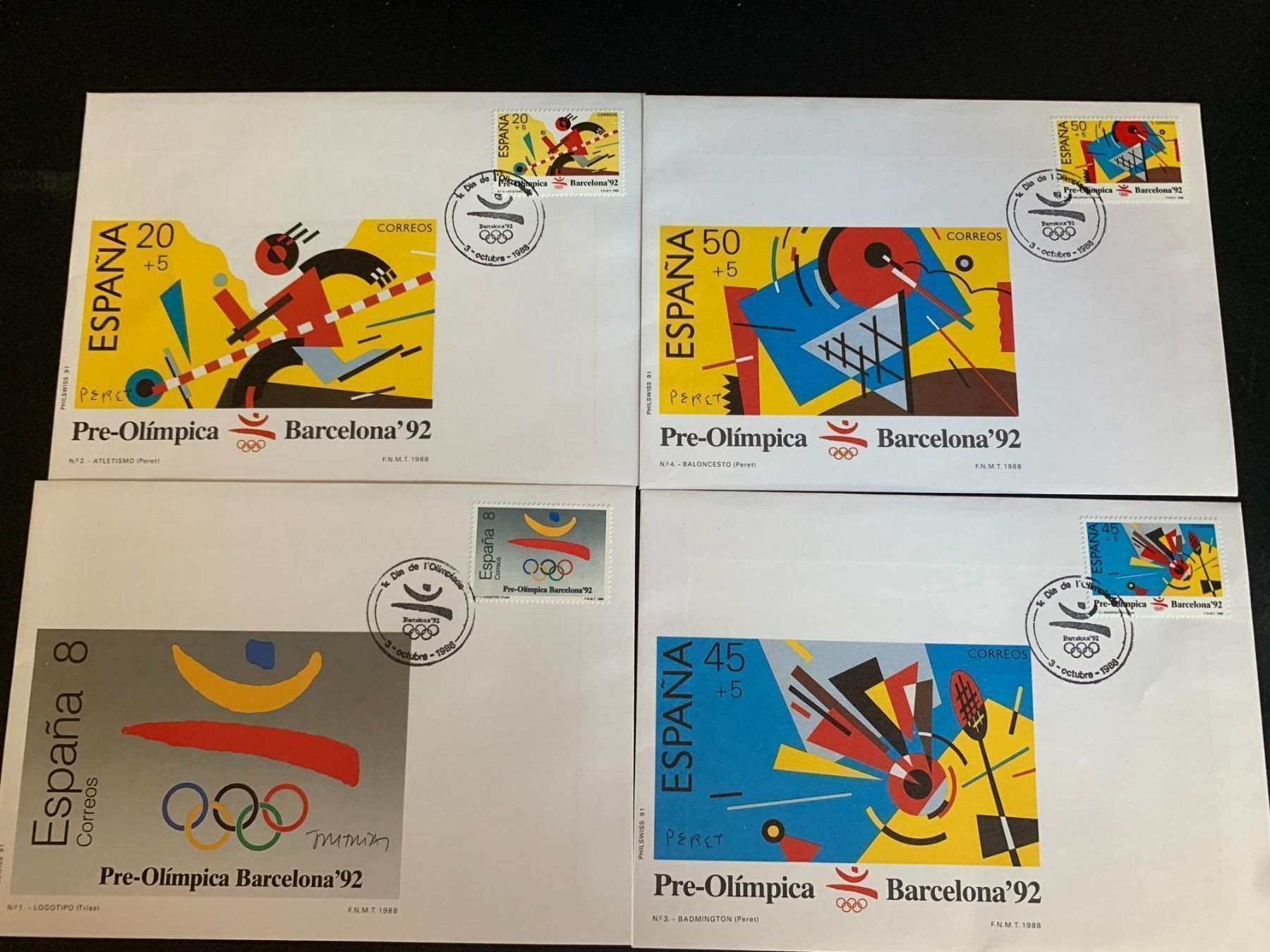 Tutti i francobolli: 8 FDC – Nuovo (secondo la descrizione) da Arch venduto da seil819