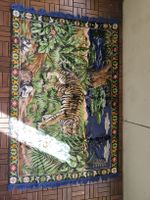 Exotischer Wandbehang mit Tiger im Dschungel aus Iran