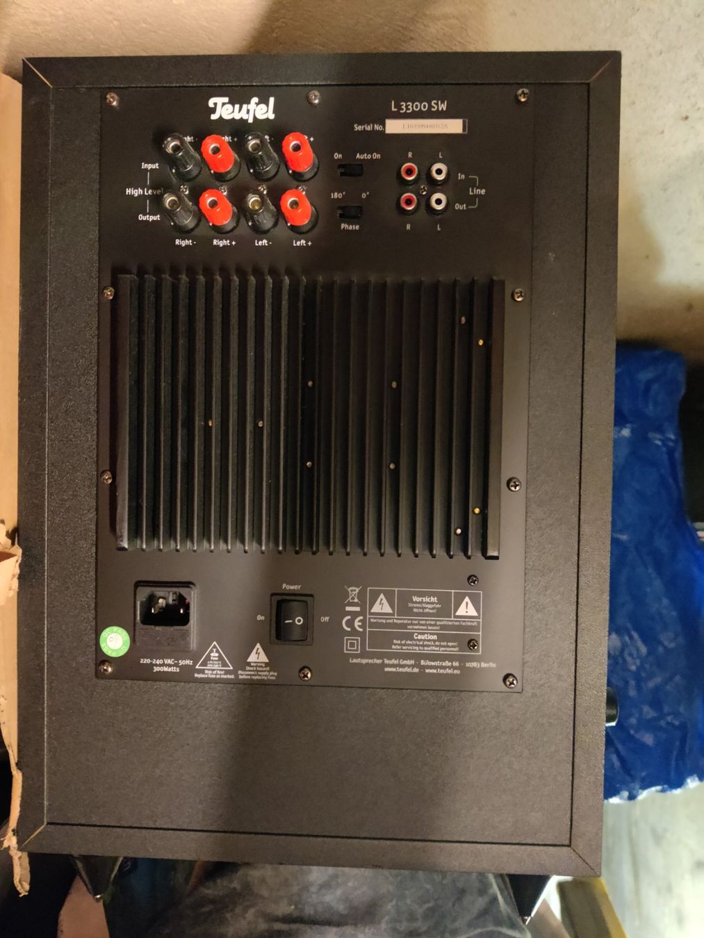 Teufel Home Cinema: TEUFEL LT 3  L 330 FR 4+1 CENTRAL + SUB – Usato da Viganello venduto da XTECHSTOREX 8