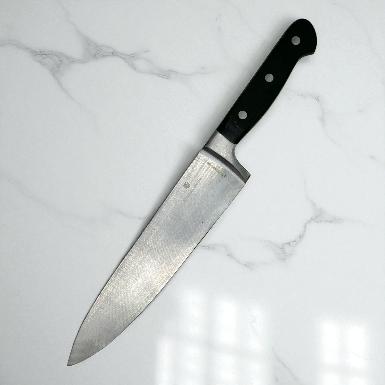 Küchenmesser: Couteau de chef, Cruz de Malta – Gebraucht aus Morges von Auct