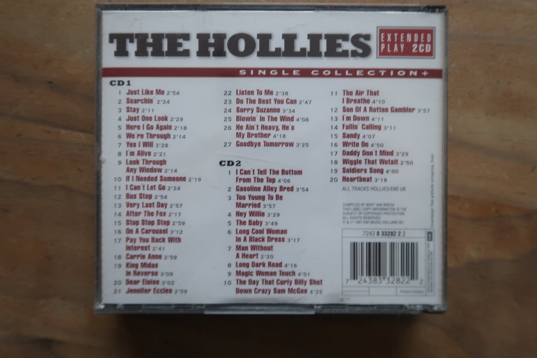 CD: THE HOLLIES - SINGLE COLLECTION - 2x CD – Usato da Basel venduto da Patiscat 1