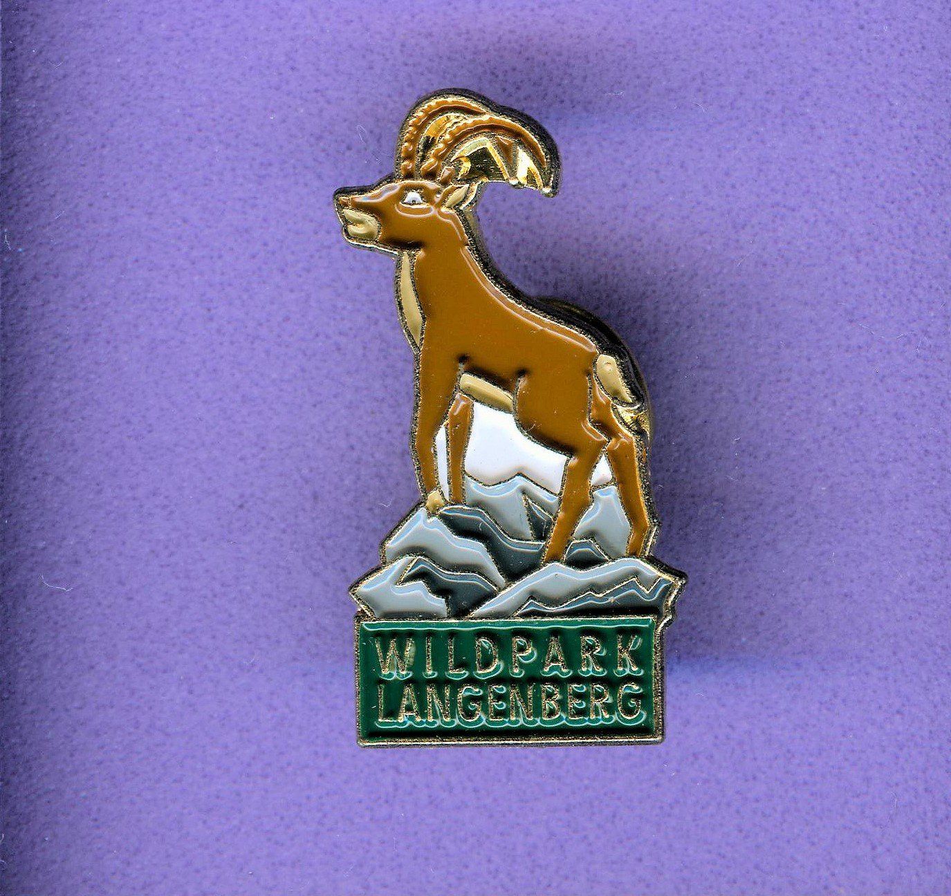 Placchette & Badge: WILDPARK LANGENBERG  Steinbock – Usato da Winterthur venduto da Sammleroase