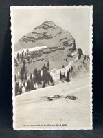 Ansichtskarte: Le Rest. au Col de Jaman et la Dent de Jaman