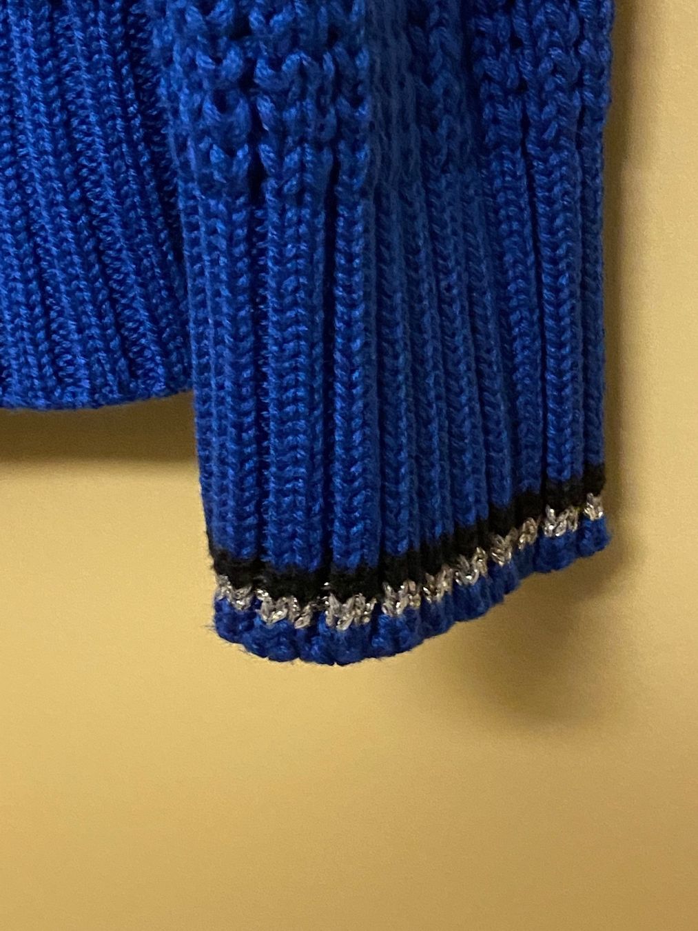 Pullover & Sweatshirts: Rollkragen Pullover Strick blau, Grösse 44/ L – Gebraucht aus Dietlikon von Trukaip 2
