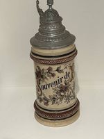 Boccale Souvenir de Bienne d'inizio secolo 