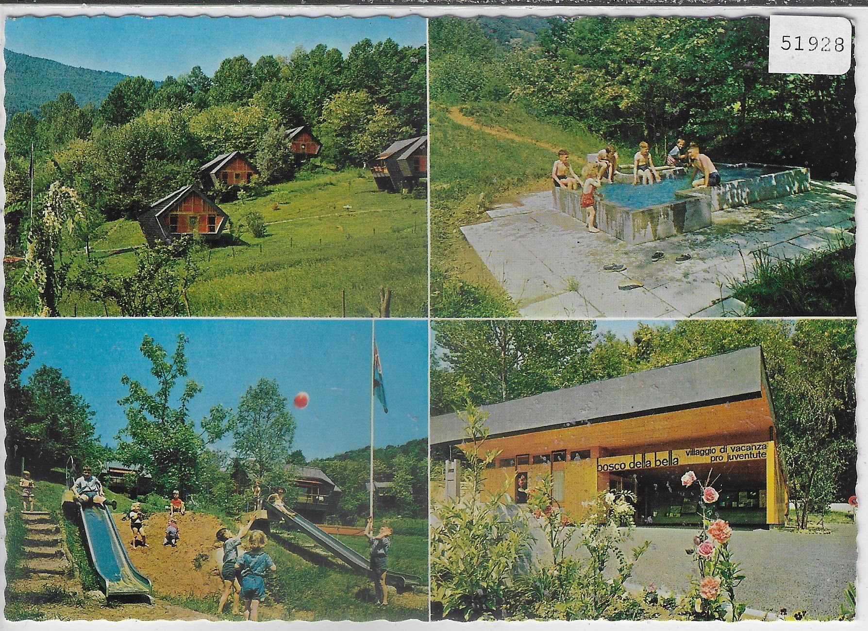 Cartoline postali: Bosco della Bella - Ponte Cremenaga – Usato da Ettingen venduto da Kartenplanet