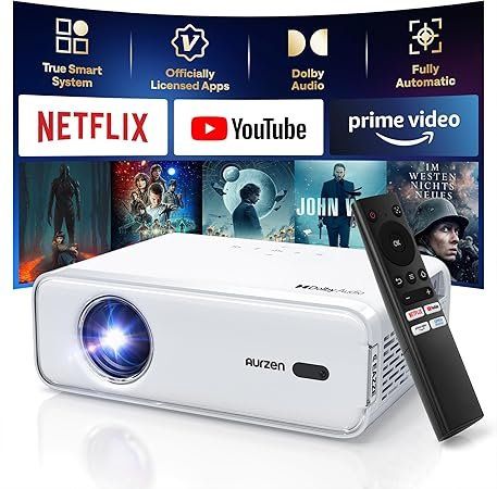 Proiettori: Smart Beamer 4K 1080P Bluetooth Heimkino DoIby Audio – Nuovo e nell'imballaggio originale da Zürich venduto da Novamart