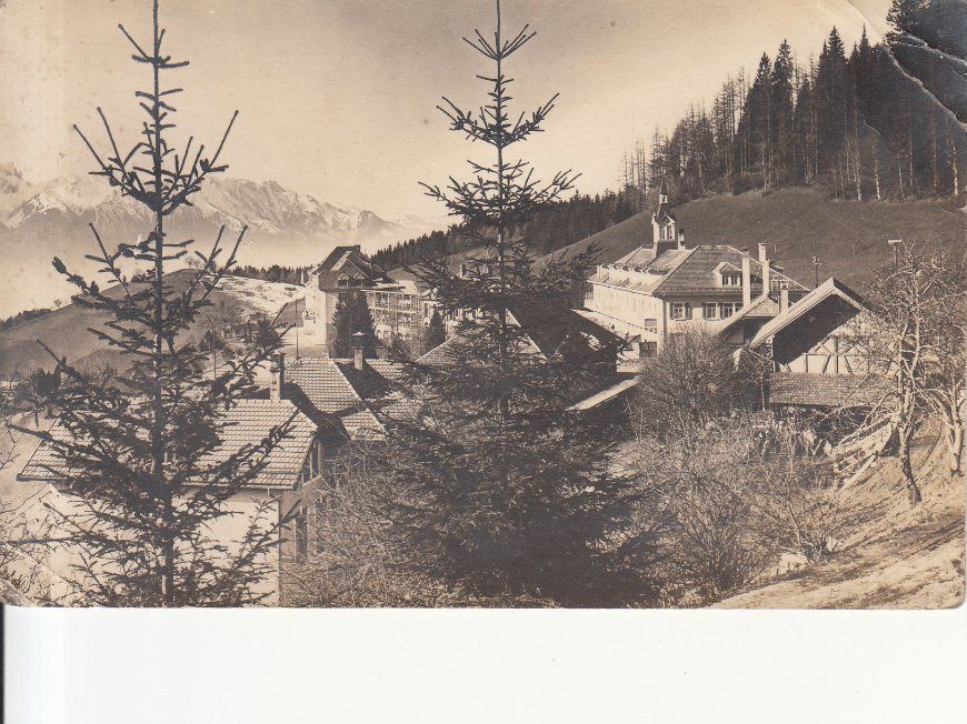 Ansichtskarten: Heiligenschwendi Sanatorium 1920 – Gebraucht aus Bürglen TG von StampGraf