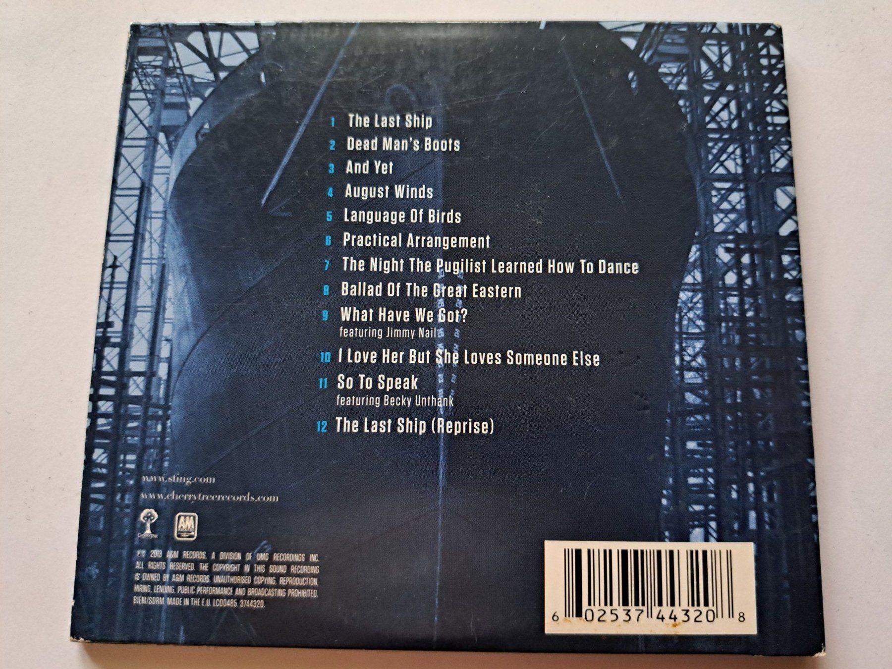 CD: CD Sting - The Last ship  – Usato da Pully venduto da bro_n52j 1