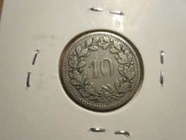 Münze 10 Rappen 1894