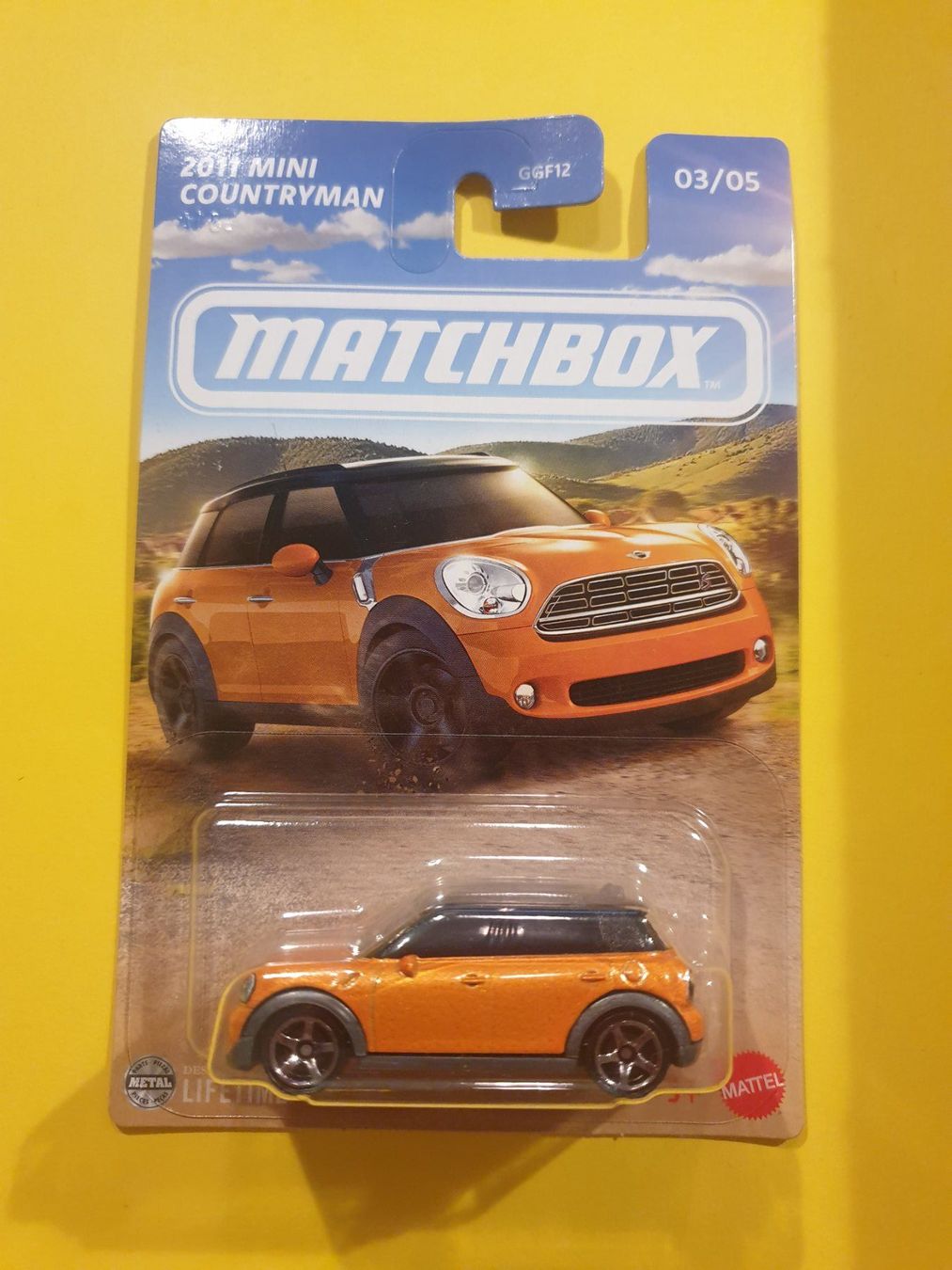Matchbox Modellini d'auto: Matchbox 2011 MINI COUNTRYMAN – Usato da Oftringen venduto da Rotor 1