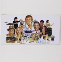 Postkarte James Bond 50 Jahre DER MANN MIT DEM GOLDENEN COLT
