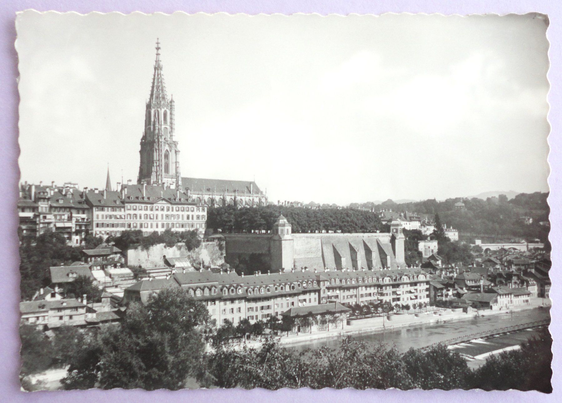 Cartoline postali: Bern - Münster und Plattform – Usato da Fétigny venduto da Billy2miny