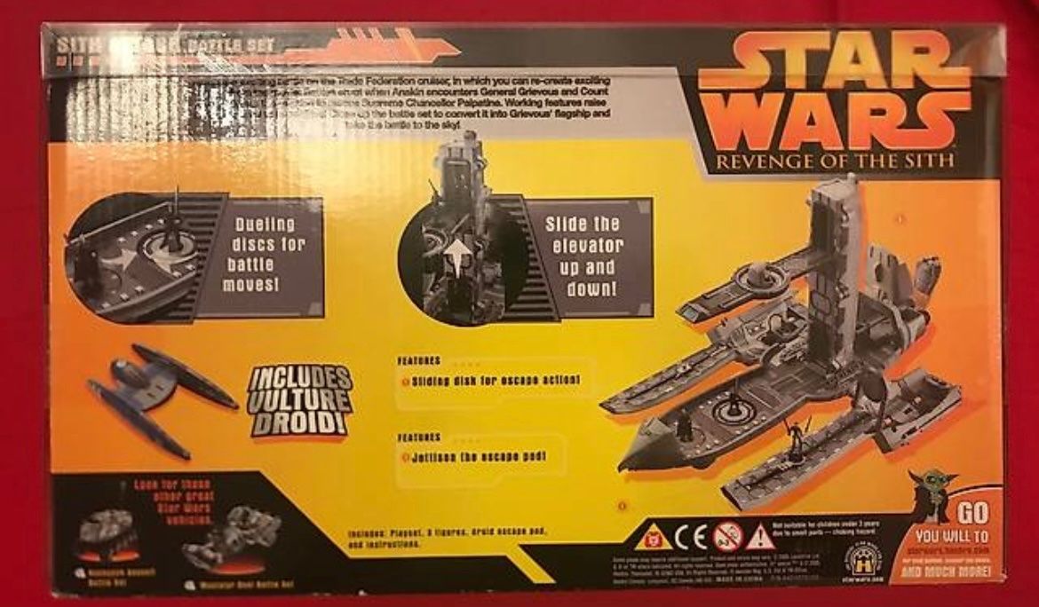 Star Wars Figuren: Star Wars Raumschiff Revenge Sith Attack battle set ovp – Neu und originalverpackt aus Horn von HanSolo. 1