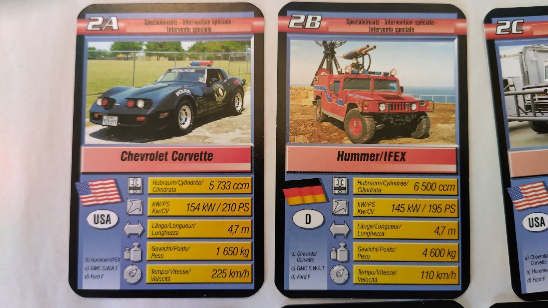 Ravensburger Giochi: Auto Quartett - Blaulicht / Ravensburger ©2004 mit 32 Karten – Usato da Bellach venduto da JingleJerry 7