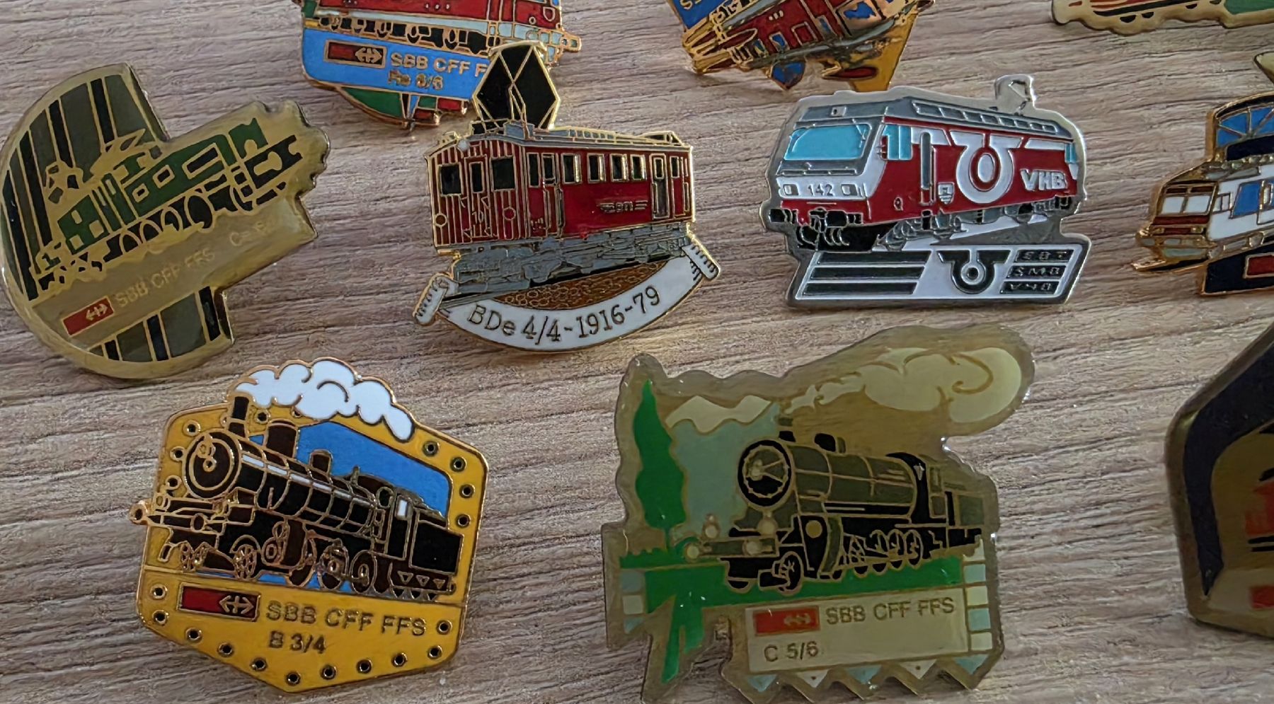 Spille & Fermagli: Serie SBB Pins – Usato da Burgdorf venduto da Photofan58 3