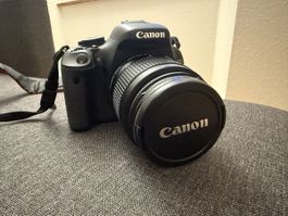 Canon EOS 600D DSLR-Kamera – Komplettset – Guter Zustand