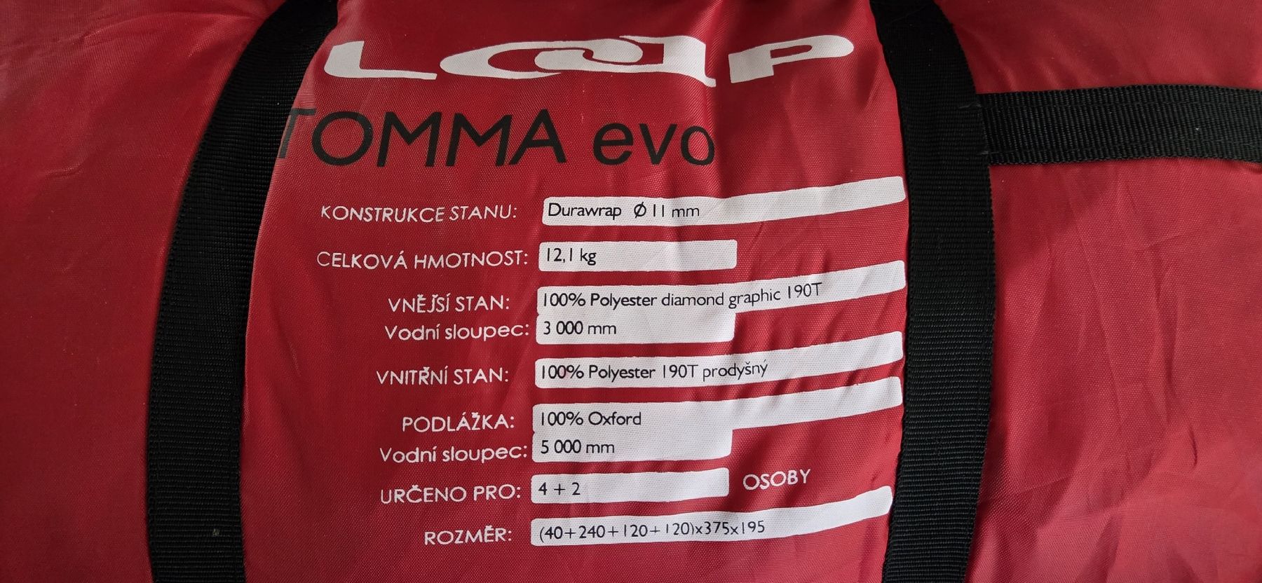 Tende : LOAP Zelt Tomma 4+2 – Nuovo e nell'imballaggio originale da Wattwil venduto da Calmut 2